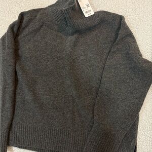 NWT- Uniqlo Dark Gray Turtleneck Sweater